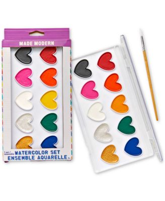 Kid Made Modern - I Heart Watercolor Set
