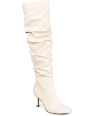 macy's black slouch boots