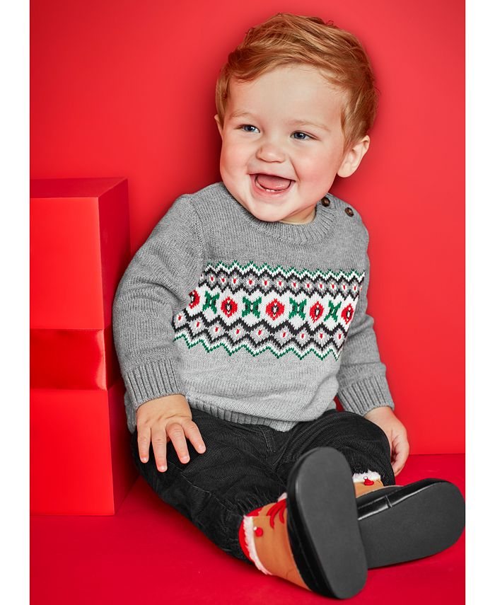 Carter's Baby Boys 2Pc. Sweater & Corduroy Pants Set Macy's