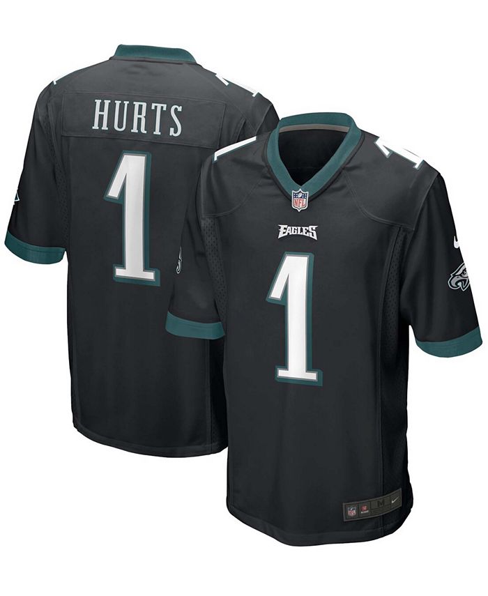 Philadelphia Eagles Nike Game Alternate Jersey - Black - Jalen