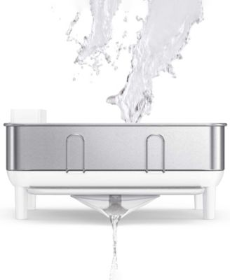 simplehuman Compact Steel Frame Dish Drying Rack