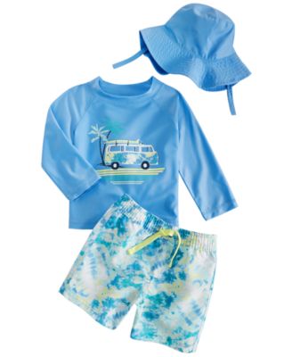 baby boy swim rash guard