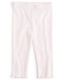 Baby Girls Wide Ribbed Leggings, Created for Macy's