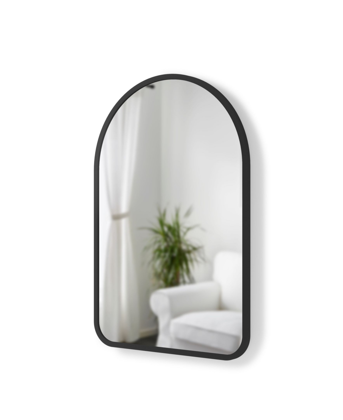 Hub Arched Mirror - Black