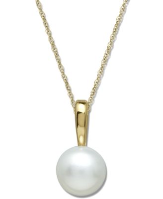 freshwater pearl pendant