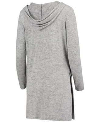Women's Heathered Gray Alabama Crimson Tide Cuddle Soft Duster Cardigan