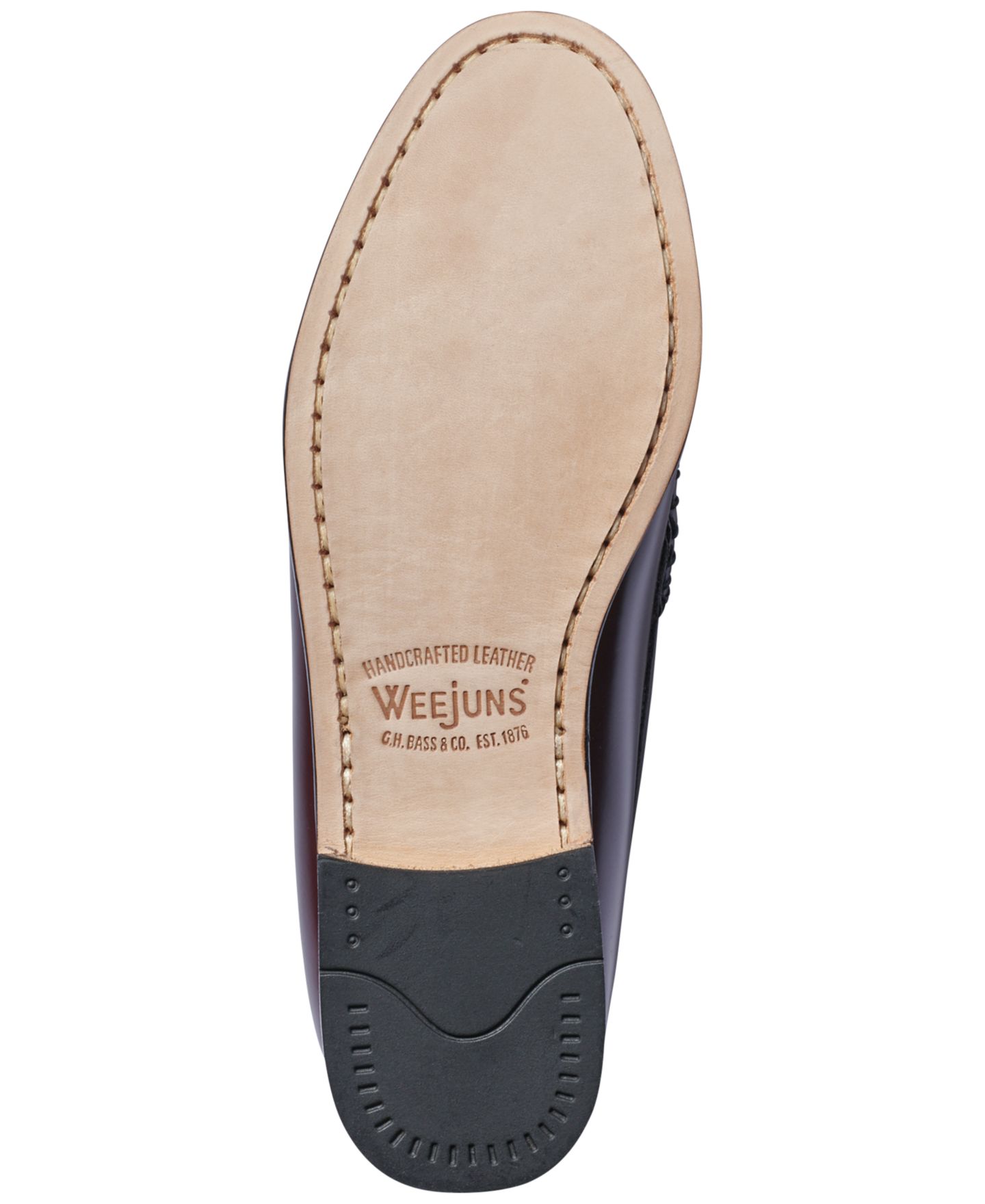Женские туфли GH Bass Whitney Weejuns Loafer, цвет: Винный — фото 5
