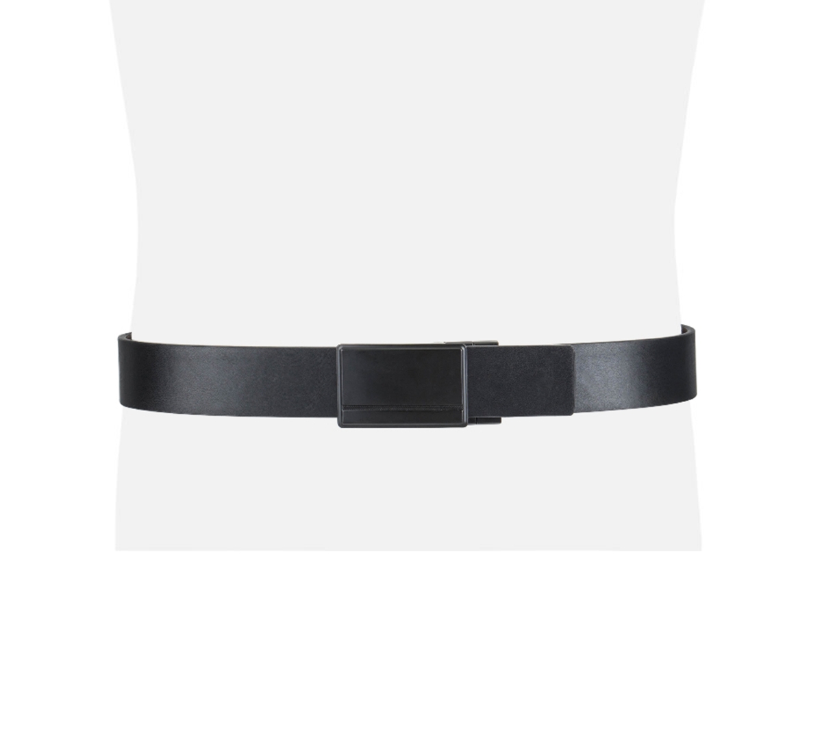 Shop Alfani Men's Reversible Compression Buckle Belt, Created For Macy's In Black,brown