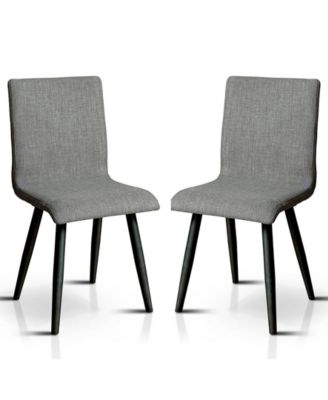 Furniture of America - Janell Side Chair (Set Of 2), Quick Ship