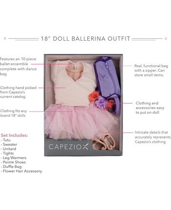Capezio Ballerina Doll, Set of 2