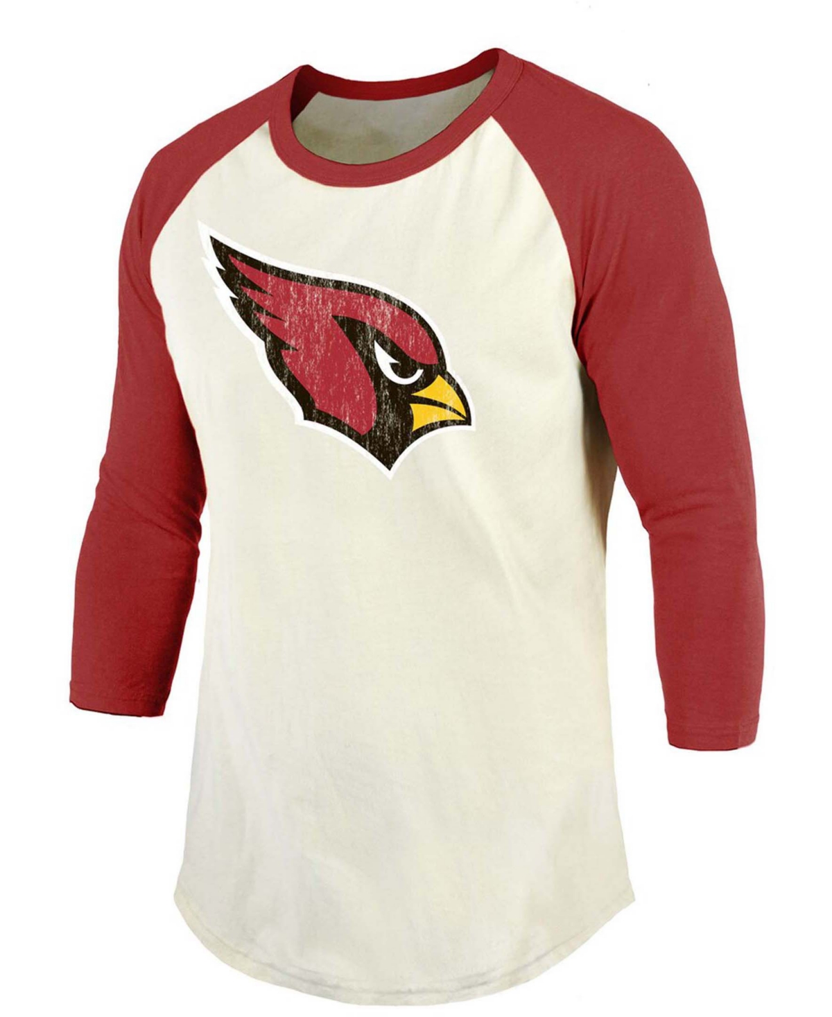 Men's Kyler Murray Cardinal Arizona Cardinals Vintage-like Inspired Player Name Number Raglan 3/4 Sleeve T-shirt - Cardinal
