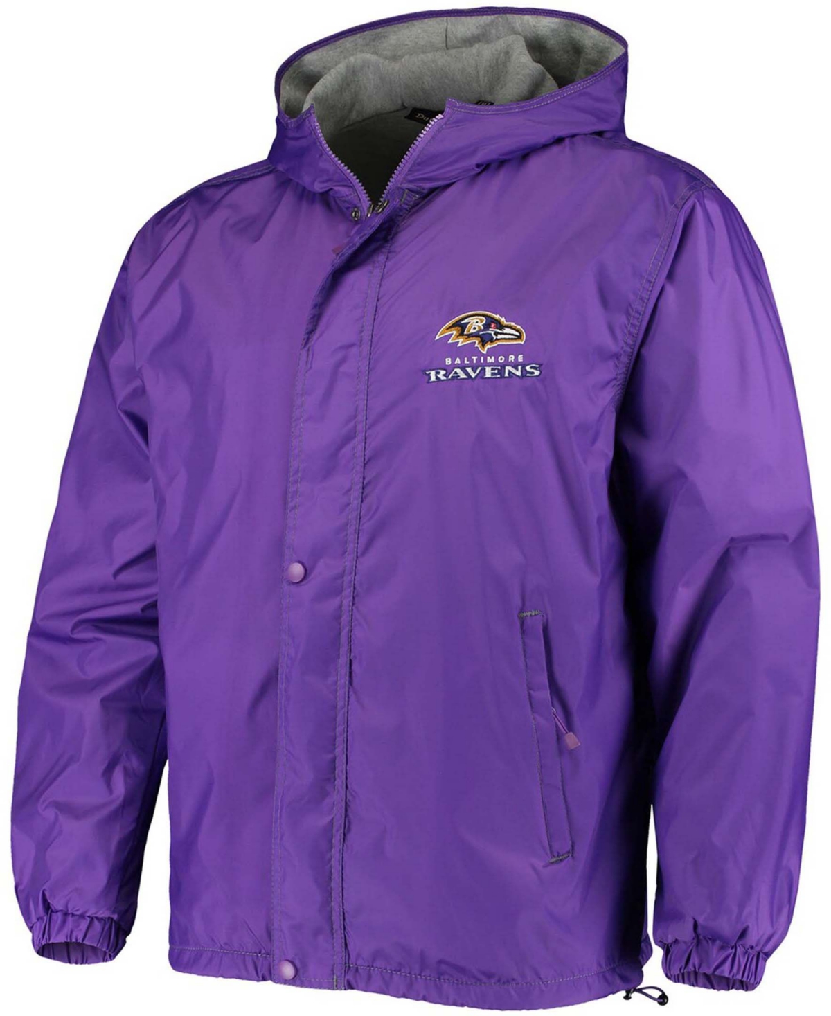 Shop Dunbrooke Men's  Purple Baltimore Ravens Logo Legacy Stadium Full-zip Jacket