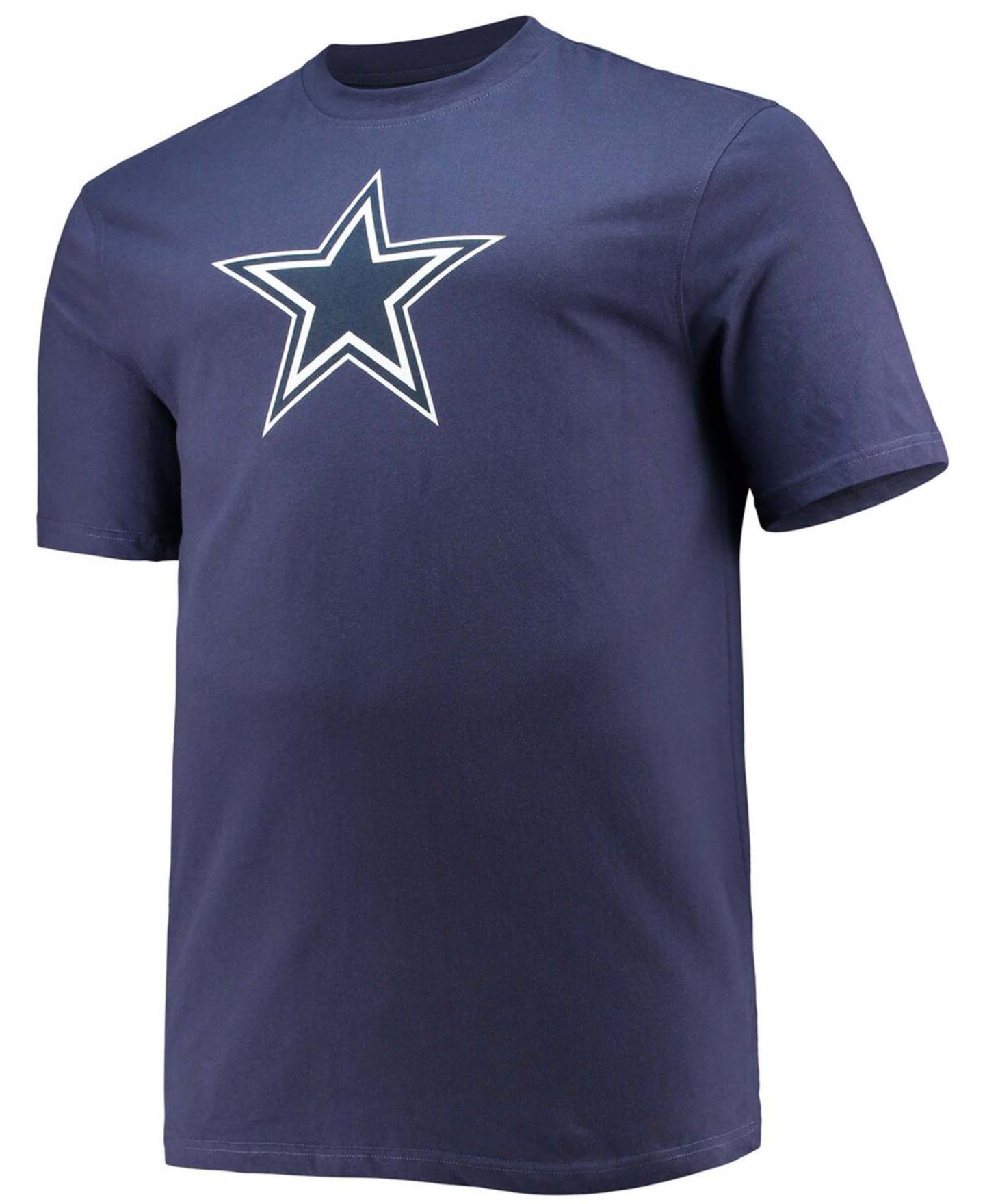 Мужская футболка Fanatics Big and Tall Dak Prescott Navy Dallas Cowboys Player Name & Number — фото 3