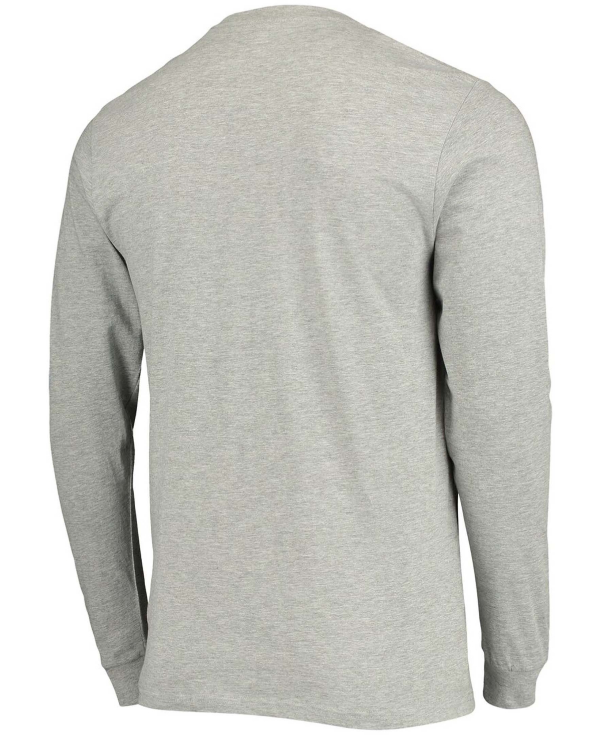 Shop Starter Men's Heathered Gray Los Angeles Rams Halftime Long Sleeve T-shirt In Heather Gray