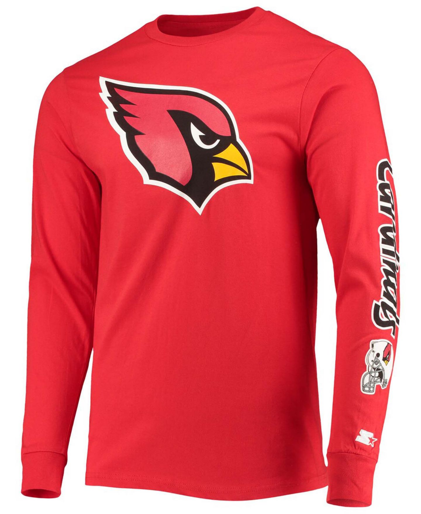 Мужская футболка Starter Cardinal Arizona Cardinals Halftime Long Sleeve — фото 3