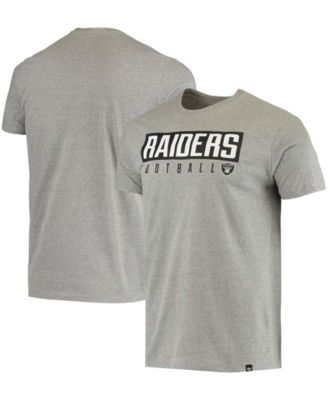 Men's '47 Heathered Gray Las Vegas Raiders Dub Major Super Rival T-Shirt 