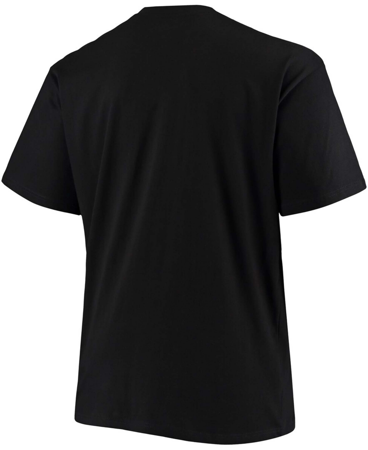 Men's Big and TallCarolina Panthers Color Pop T-shirt - Black