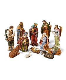 12 Piece Nativity Figurine Set