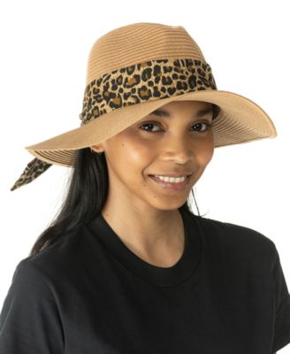 nine west panama hat