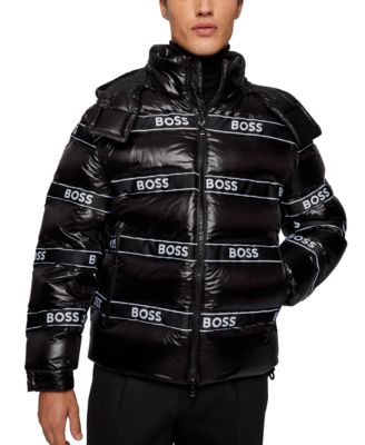 Hugo Boss - Men's Down-Filled Hooded Jacket