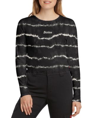 Dickies - Juniors' Long-Sleeve Tie-Dyed T-Shirt