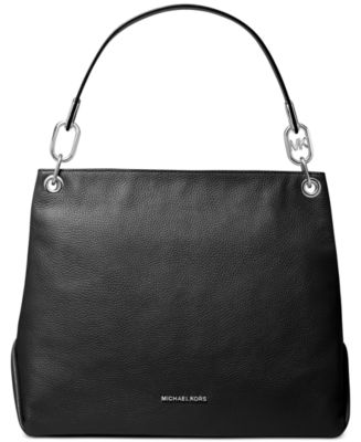 Michael Kors Lydia Large Leather Hobo Bag - Macy's