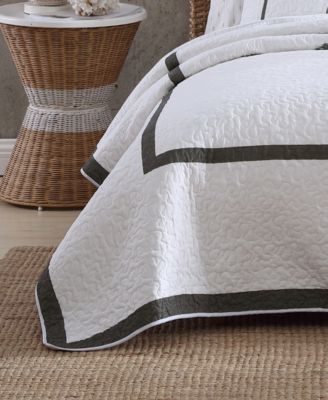 Tommy BahamaHome Palm Island Cotton Reversible Quilt, King