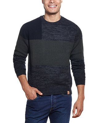 Weatherproof Vintage Men's Color Block Sweater & Reviews - Sweaters ...
