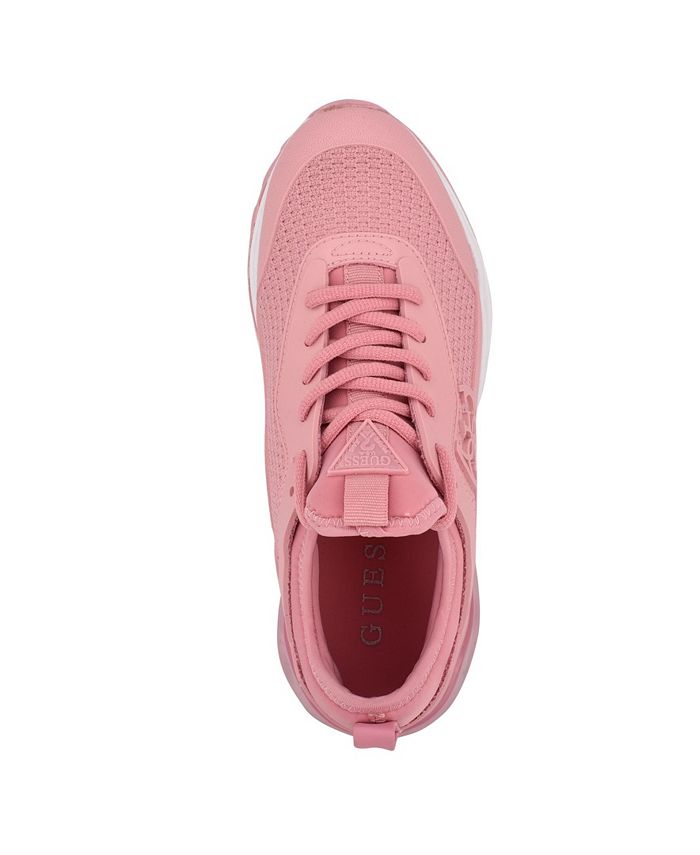 GUESS Women's Teckie Knit Fashion Sneakers & Reviews Athletic Shoes