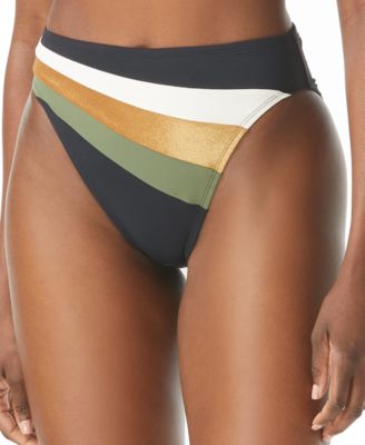 Vince Camuto - Colorblocked Bikini Bottoms