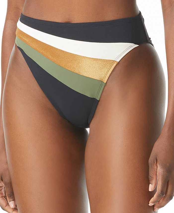 Vince Camuto - Colorblocked Bikini Bottoms