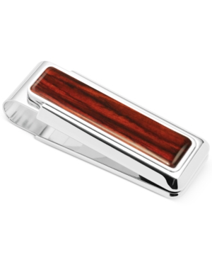 image of M-Clip Wood Inlay Money Clip