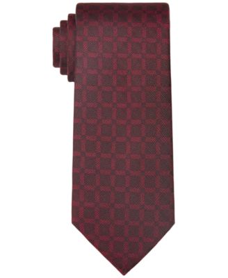 michael kors red tie