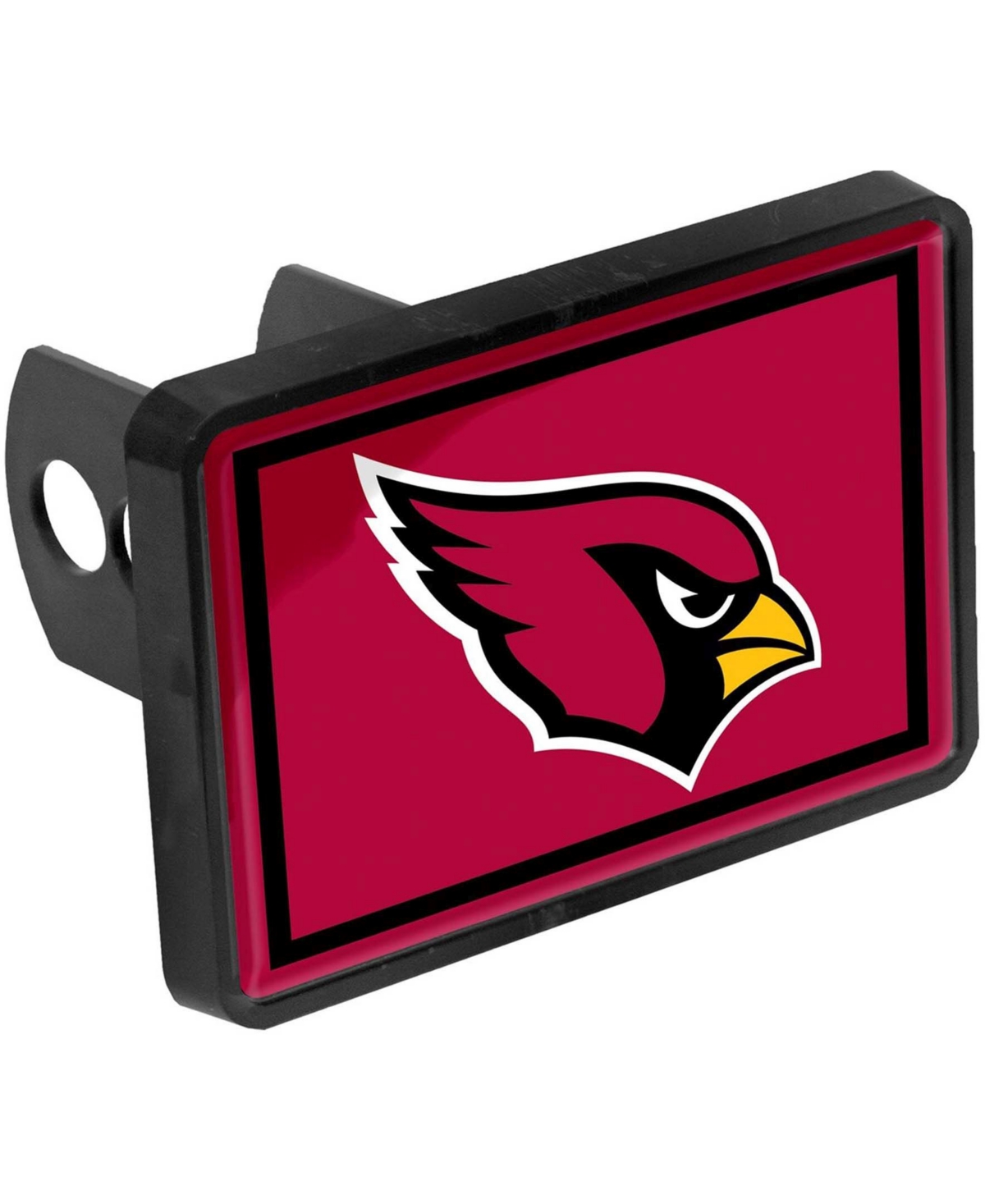 Multi Arizona Cardinals Logo 1.25" x 2" Universal Plastic Hitch Cover - Multi