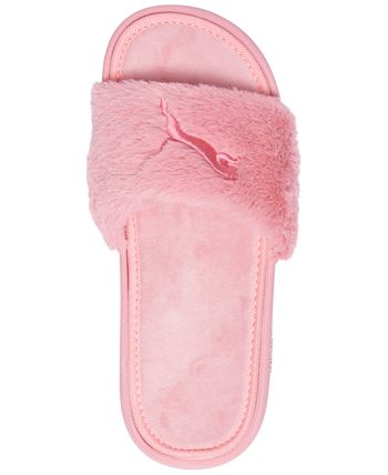 Puma furry store slides qvc