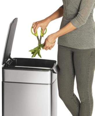 40 Liter Touch Bar Kitchen Trash Can