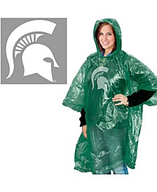 Multi Michigan State Spartans Rain Poncho