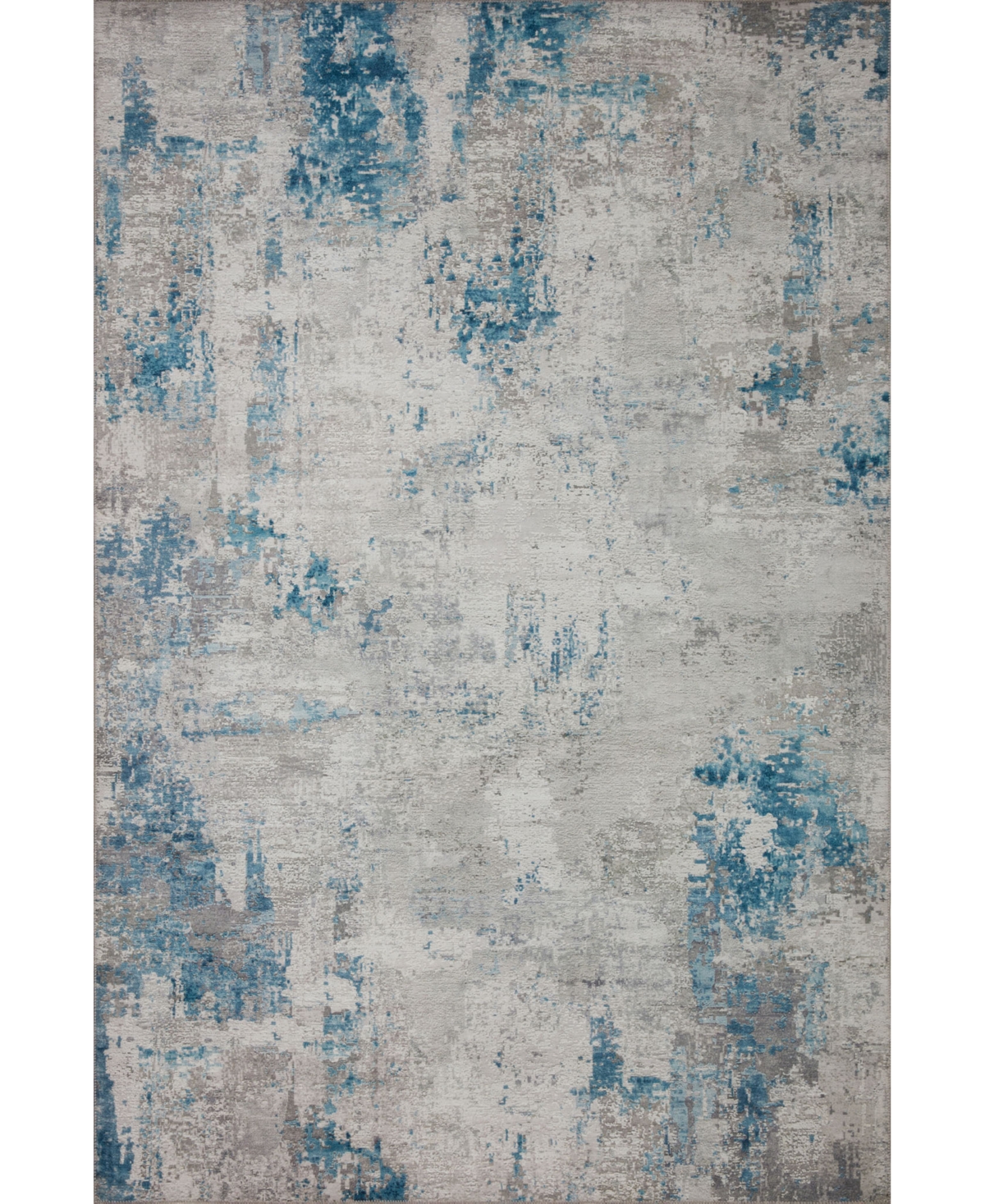 Loloi Ii Drift Drifdri-01 8'6in x 11'6in Area Rug - Gray, Ocean