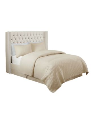 Amelia Fabric Tufted Queen Headboard
