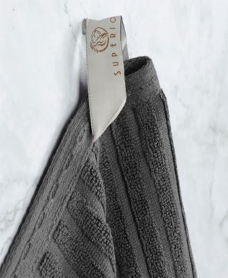 Soho Checkered Border Cotton 6 Piece Towel Set