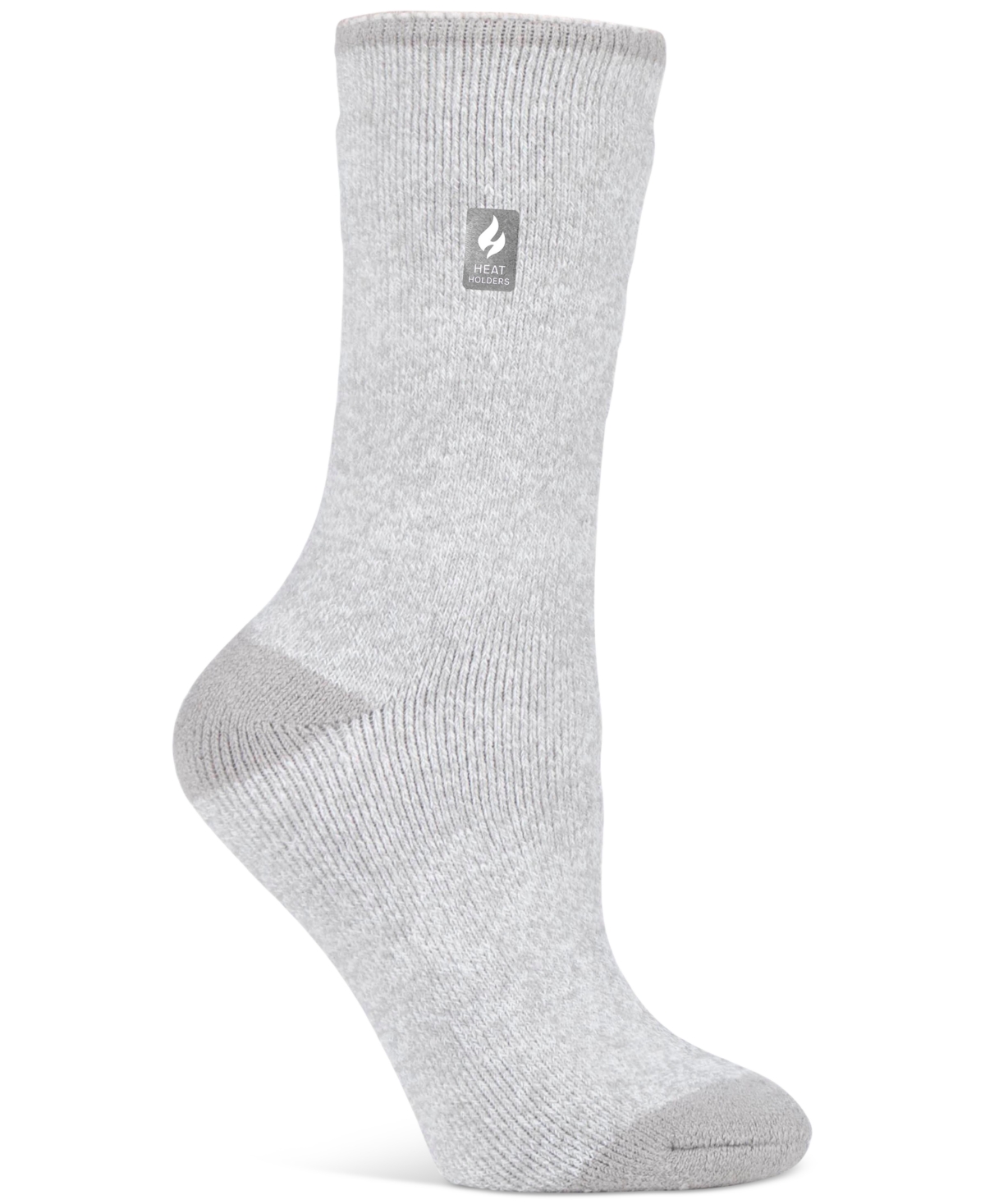 Women's Lite Viola Twist Crew Socks - Black