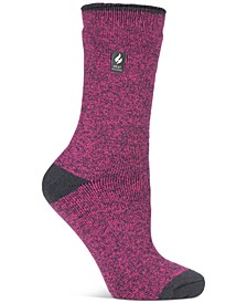 Women's Lite Viola Twist Crew Socks