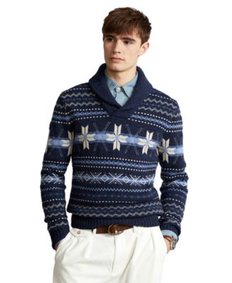 polo snowflake sweater