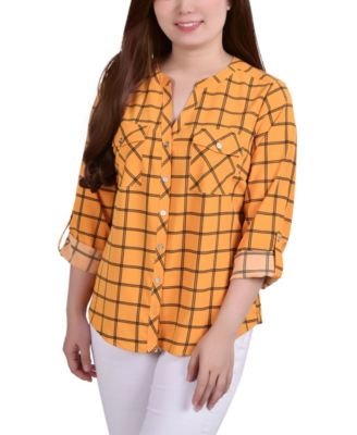 gold dressy blouse