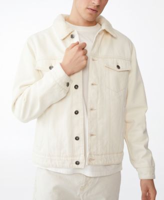 cotton on borg denim jacket