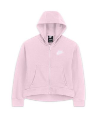 pink nike zip up