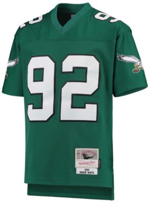 Big Boys and Girls Reggie White Green Philadelphia Eagles 1990 Legacy Retired Player Jersey