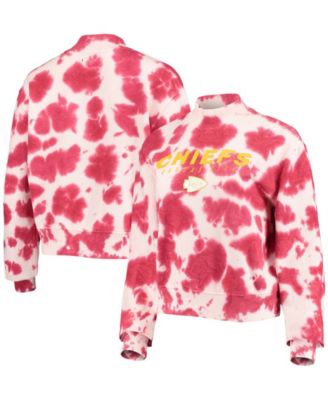 Womens Chiefs Touchdown Tie Dye Hoodie