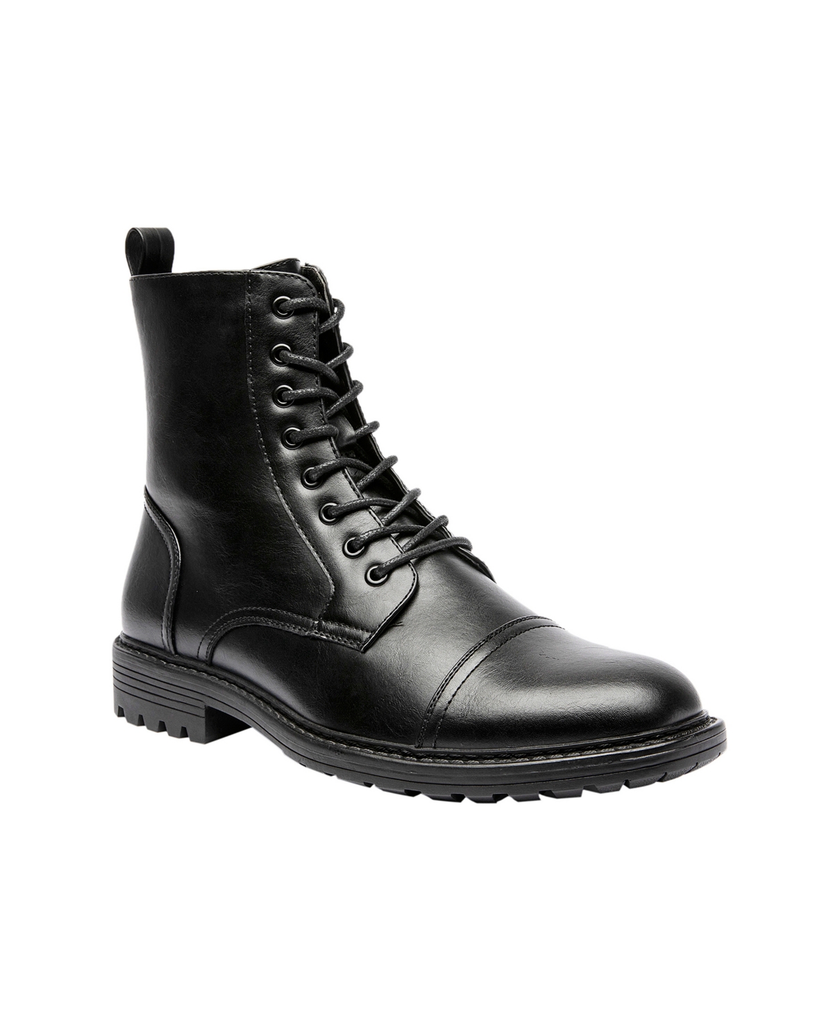 Nick Graham Men's Brave Cap Toe Boots Men's Shoes In Black | ModeSens