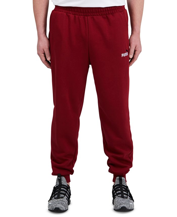 Puma Men's Essential Embroidered Logo Sweatpants - Macy's